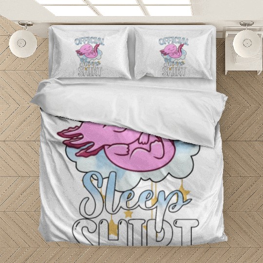 Official Sleep Bedding Sets Axolotl
