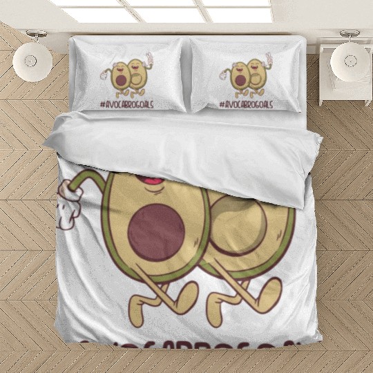 Sibling Big Brother Avocado Goals Hilarious Puns Bedding Sets