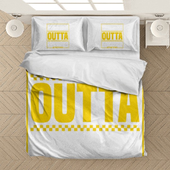 Straight Outta Night Shift Taxi Driver Cab Driver Bedding Sets