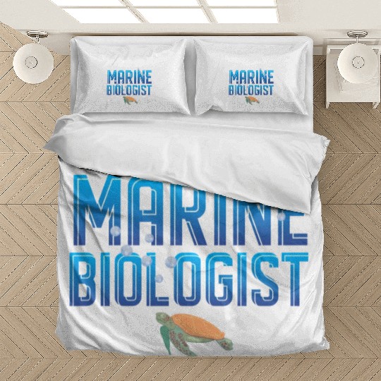 Biology Science Ocean Student Bedding Sets