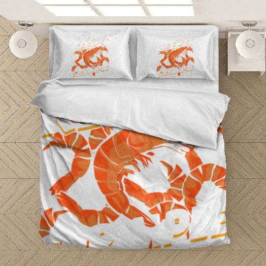 Keep It Shrimple Shrimp Seafood Lover Bedding Sets