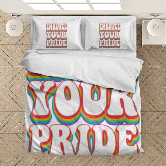 Embrace Your Pride - Pride Rainbow LGBTQ+ Bedding Sets