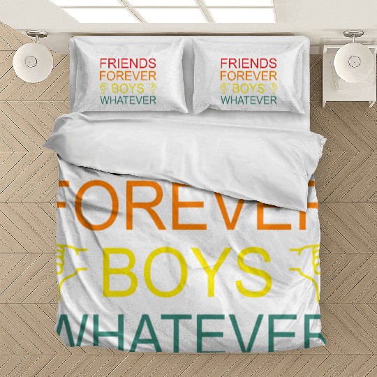 Friends Forever Boys Whatever Bedding Sets
