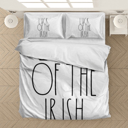 Luck of the Irish Rae Dunn Inspired Minimalist Bedding Sets