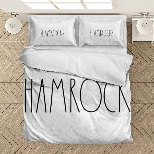 Shamrocks Rae Dunn Inspired Minimalist Decor Bedding Sets