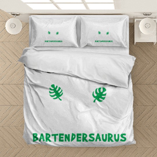 Bartender Saurus Dinosaurs Bedding Sets