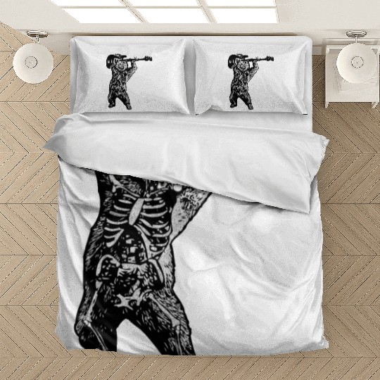Guitar Bass Bear Zombie Bedding Sets