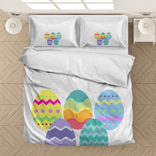 Hunting Season Eggs Funny Easter Day 2023 Egg Hunt Bedding Sets