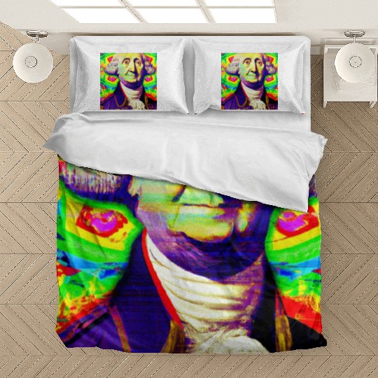Trippy George Washington Bedding Sets