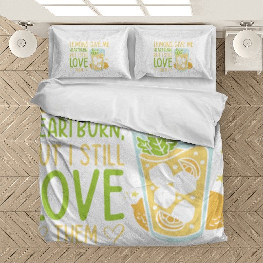 Lemon Fruit Lemonade Citrus Bedding Sets