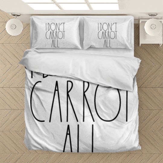 I Don't Carrot All Rae Dunn Inspired Minimalist Bedding Sets