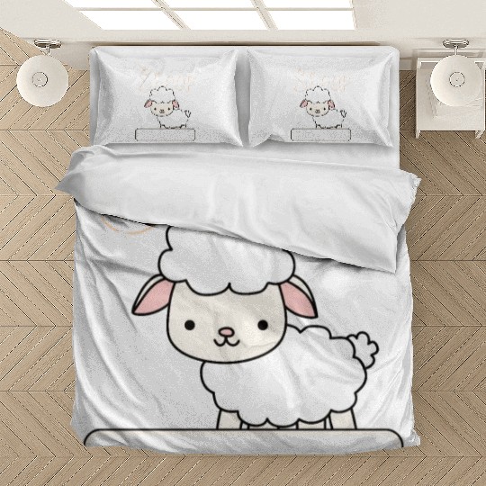 Funny Sheep Barn Farmer Farming Sheep Lover Bedding Sets