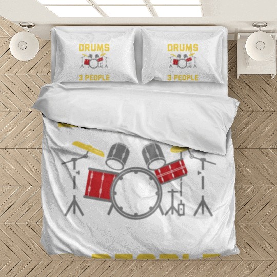 Drummer Musical Instrument Musician Drum Player Bedding Sets