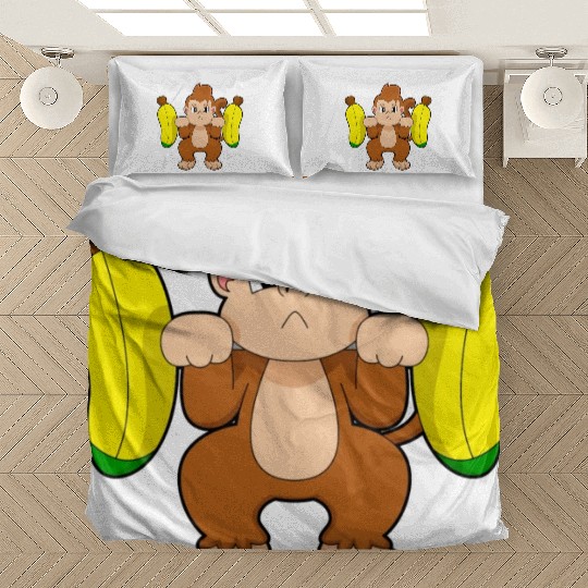Monkey Banana Dumbbell Bedding Sets