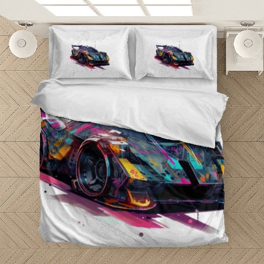 Sci Fi Race Car Bedding Sets