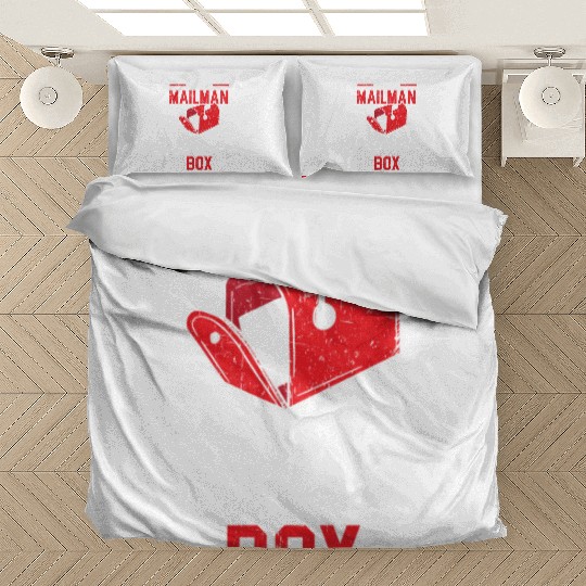 Postal Worker Mail Lady Delivery Mail Escort Bedding Sets