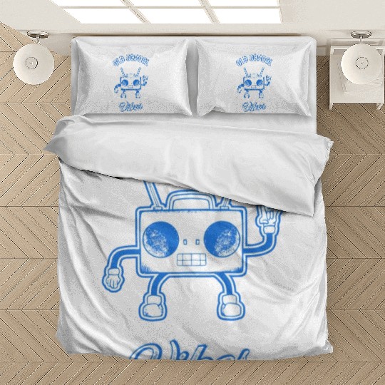 Old School Vibes Retro Beat Box Music Bedding Sets