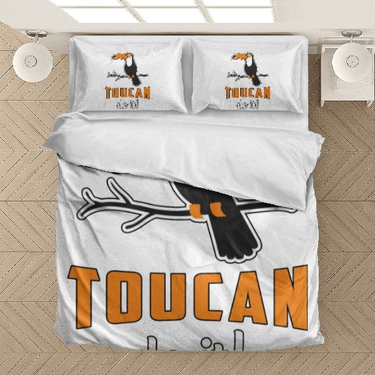 Toucan Do It Bird Watcher Watching Retro Toucans Bedding Sets