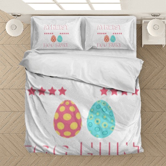Atheist But Still Believing In A Good Egg Hunt - Bedding Sets