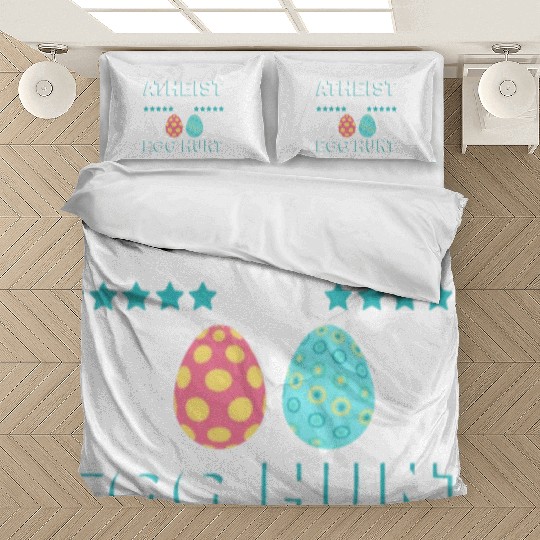 Atheist But Still Believing In A Good Egg Hunt - Bedding Sets