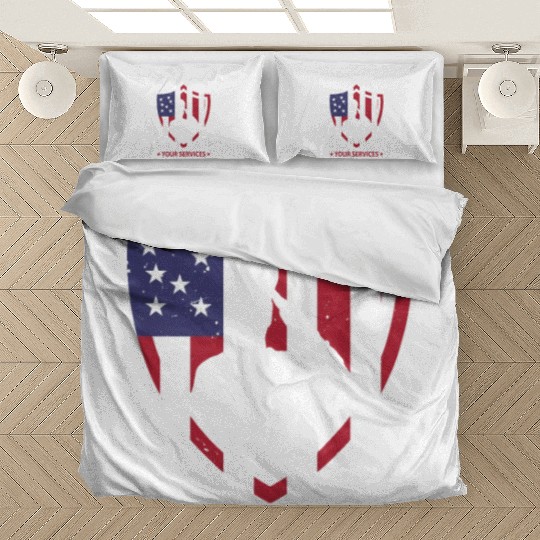Thank you for your services Patriotic - veterans Bedding Sets