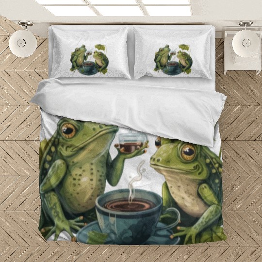 Cottagecore Mushroom Aesthetic Nature Conservation Bedding Sets