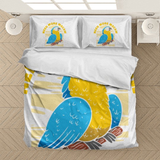Macaw Parrot Lover Nature Zoo Animal Pet Bedding Sets