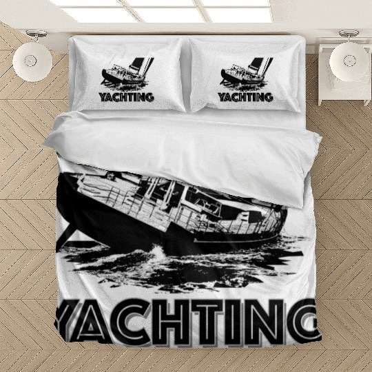 Yachting black Bedding Sets