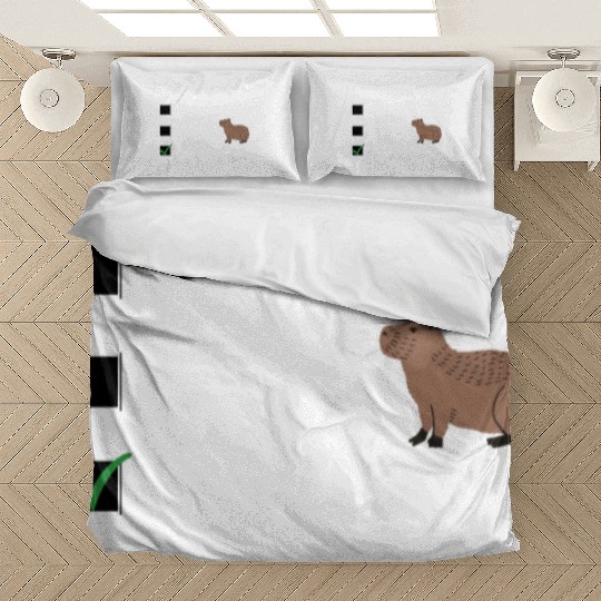 Single Taken Capybaras cute capybara lover Bedding Sets