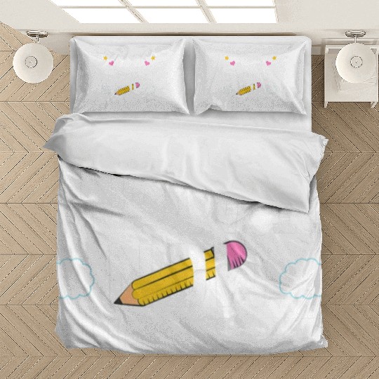 Cool Teacher Testing For Men Women Test Day Math Bedding Sets
