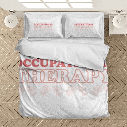 Cute Occupational Therapy Apparel Bedding Sets