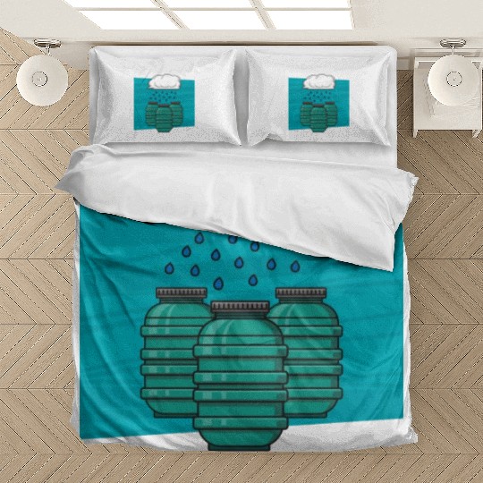 Save The Planet Rainwater Harvesting Water Bedding Sets