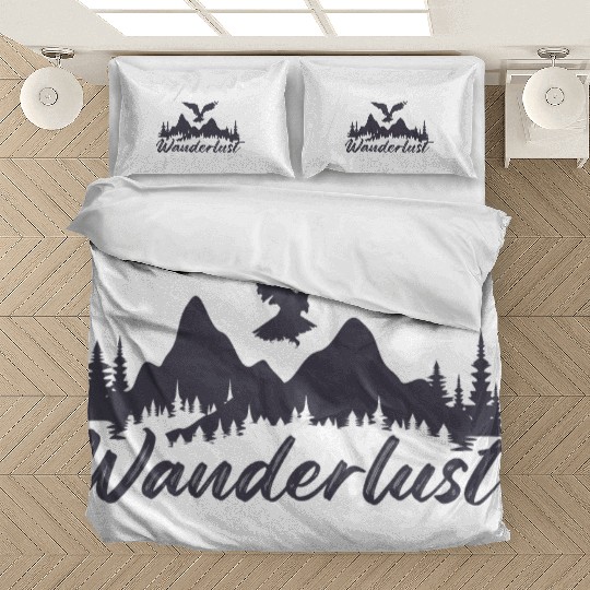 Vacation Explore Holidays World Map Wanderlust 2 Bedding Sets
