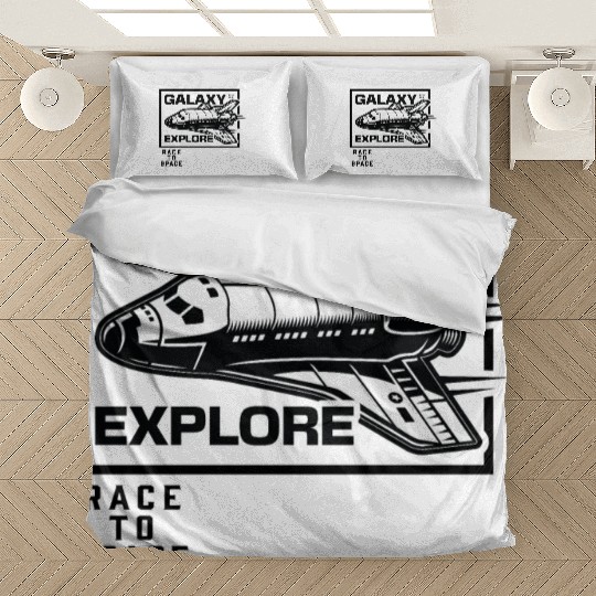 Galaxy Explore Race To Space. Bedding Sets