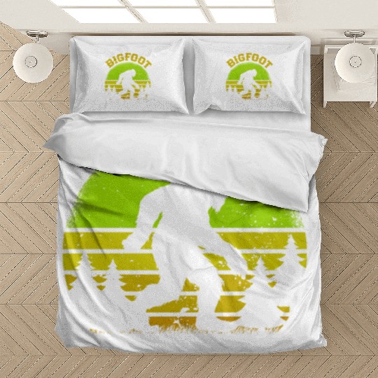 Bigfoot Mountain fan Hiker funny Nature boy Bedding Sets