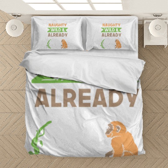 Gift 18 years birthday girl boy Ape Monkey Bedding Sets