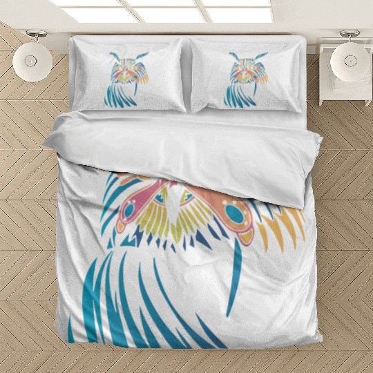Colorful Owl Bird Nature Bedding Sets