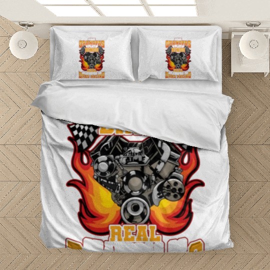 Drag Racing Grandpa Bedding Sets