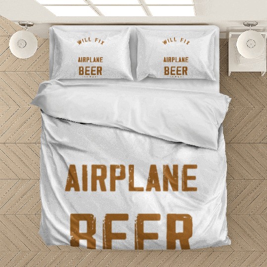 Aircraft Mechanic, airplane mechanic Bedding Sets