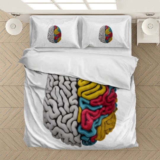 "Different, Not Less" Neurodiversity Bedding Sets