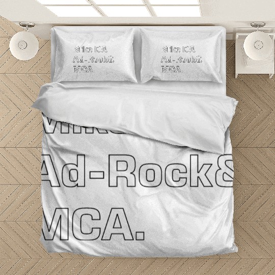 Mike D and Ad-Rock and MCA Bedding Sets