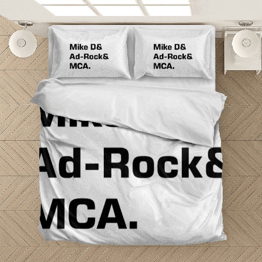 Mike D and Ad-Rock and MCA Bedding Sets