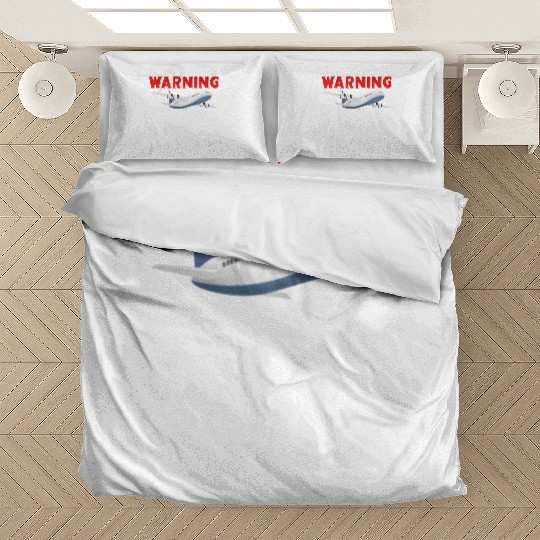 I Talk about Airplanes Bedding Sets