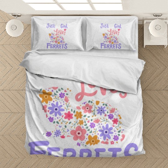 Ferrets Ferret Lover Bedding Sets