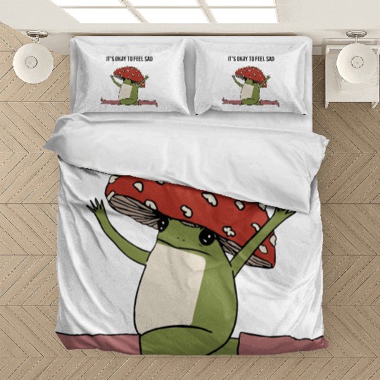 it's okay to feel sad Bedding Sets