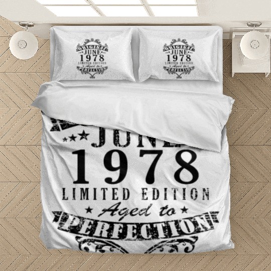 Born 1978 In June Bedding Sets