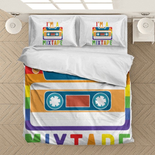 I'm A Mixtape Rainbow Pride Month LGBTQ Gay Pride Bedding Sets