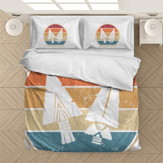 Retro Flint Artifact Rocks Hunter Arrowhead Bedding Sets