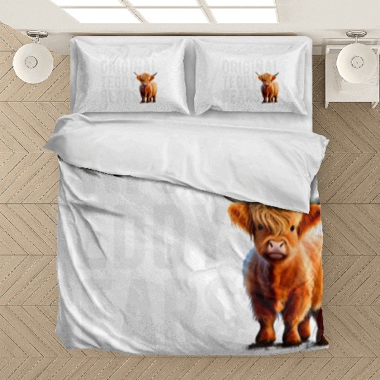 Original Teddy Bears Highland Cow Scottish Cattle Bedding Sets