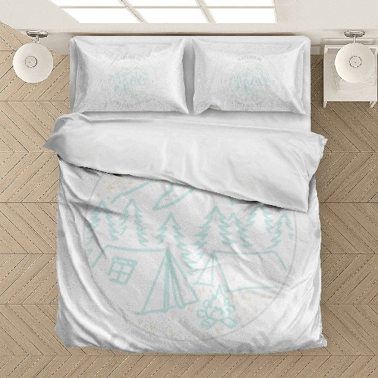 Nature Is Calling You Camping Bedding Sets
